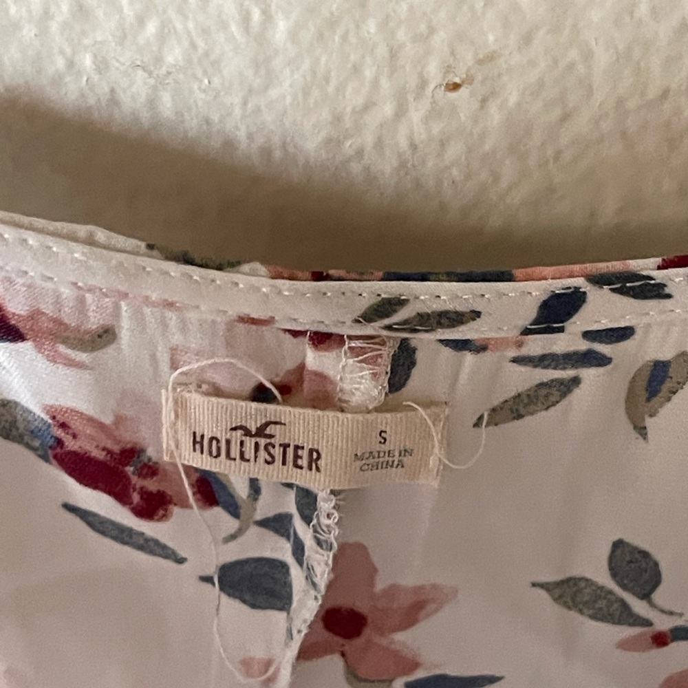 Holister slip dress, floral, like new small